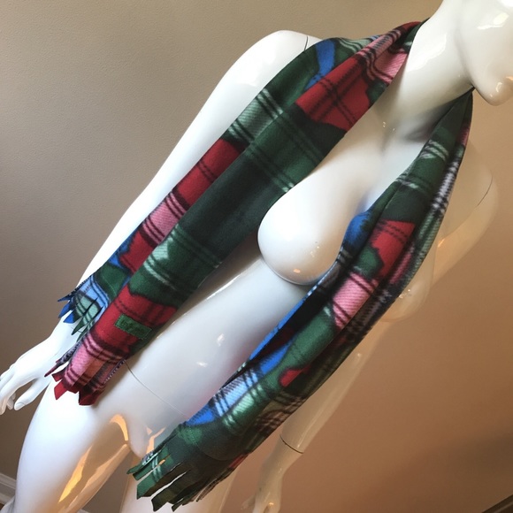 Other - Plaid Bear Scarf